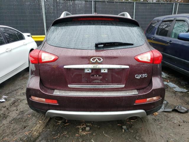 JN1BJ0RR8GM262930 - 2016 INFINITI QX50 MAROON photo 6