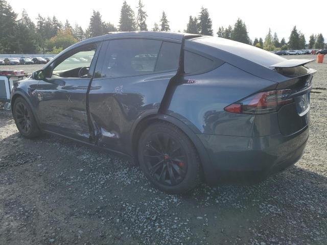 5YJXCAE27KF184671 - 2019 TESLA MODEL X GRAY photo 2