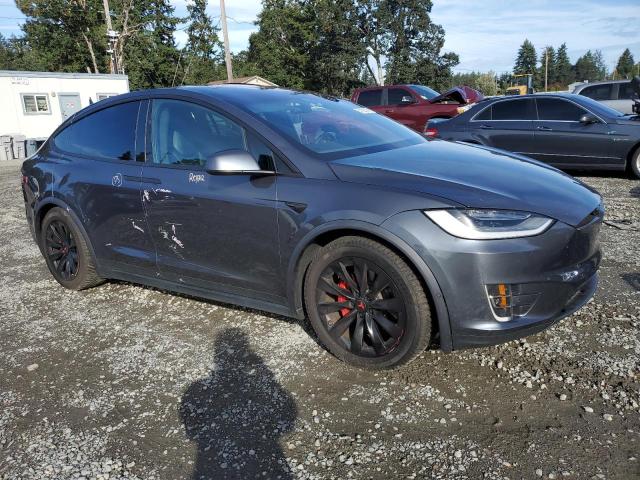 5YJXCAE27KF184671 - 2019 TESLA MODEL X GRAY photo 4