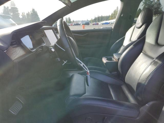 5YJXCAE27KF184671 - 2019 TESLA MODEL X GRAY photo 7