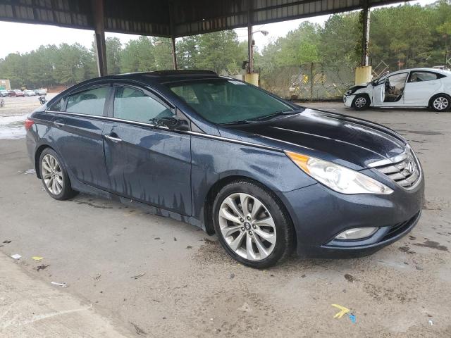 5NPEC4AC1DH799874 - 2013 HYUNDAI SONATA SE ლურჯი ფოტო 4