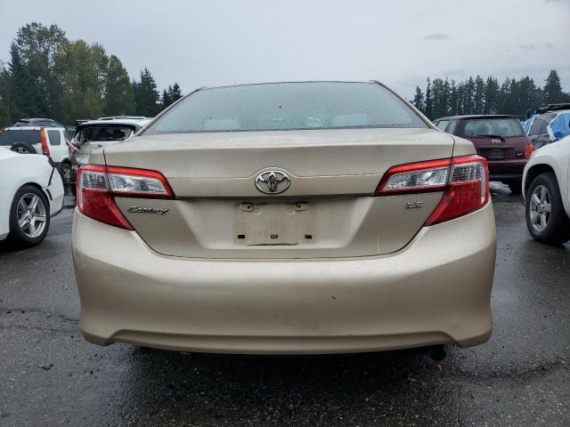 4T4BF1FK9CR200878 - 2012 TOYOTA CAMRY BASE TAN photo 6
