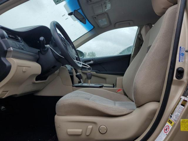4T4BF1FK9CR200878 - 2012 TOYOTA CAMRY BASE TAN photo 7