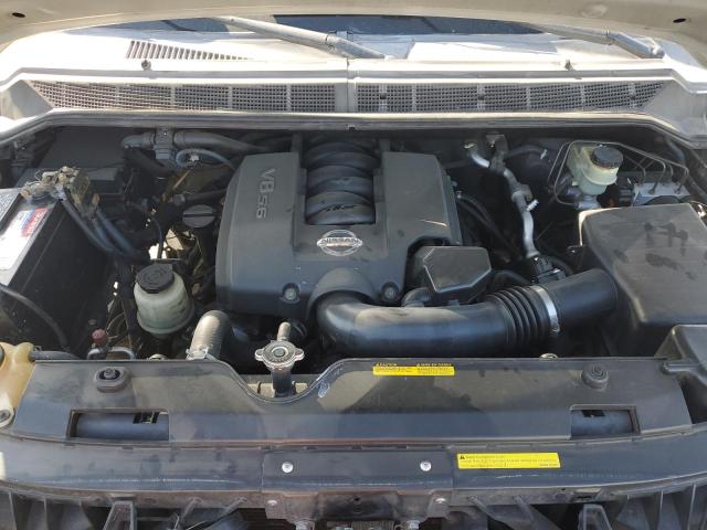 1N6AA06A36N520719 - 2006 NISSAN TITAN XE SILVER photo 11