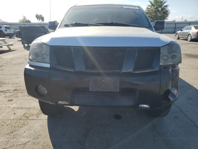 1N6AA06A36N520719 - 2006 NISSAN TITAN XE SILVER photo 5