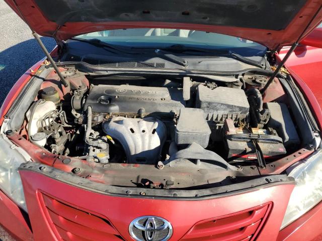4T1BE46K17U091109 - 2007 TOYOTA CAMRY CE RED photo 11