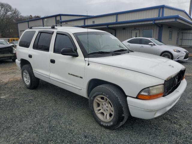 1B4HR28NX1F614148 - 2001 DODGE DURANGO WHITE photo 4