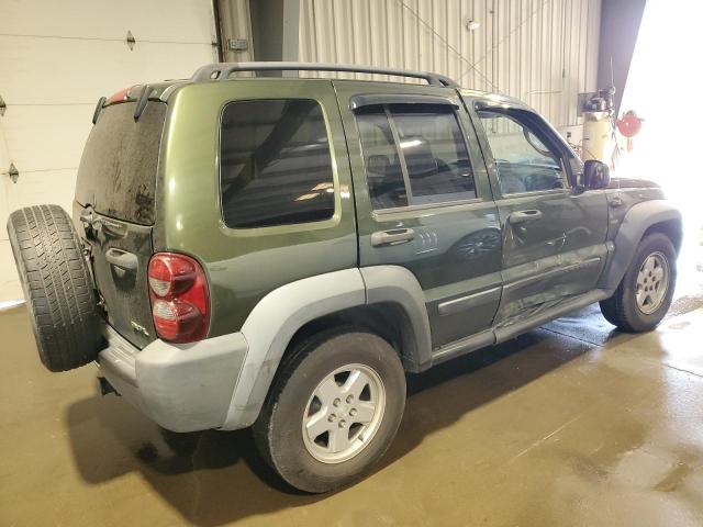 1J4GL48KX7W532795 - 2007 JEEP LIBERTY SPORT მწვანე ფოტო 3