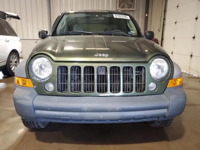 1J4GL48KX7W532795 - 2007 JEEP LIBERTY SPORT მწვანე ფოტო 5