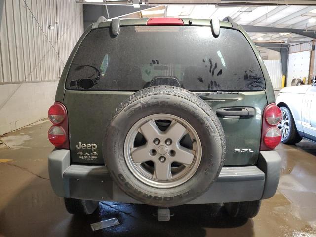 1J4GL48KX7W532795 - 2007 JEEP LIBERTY SPORT მწვანე ფოტო 6