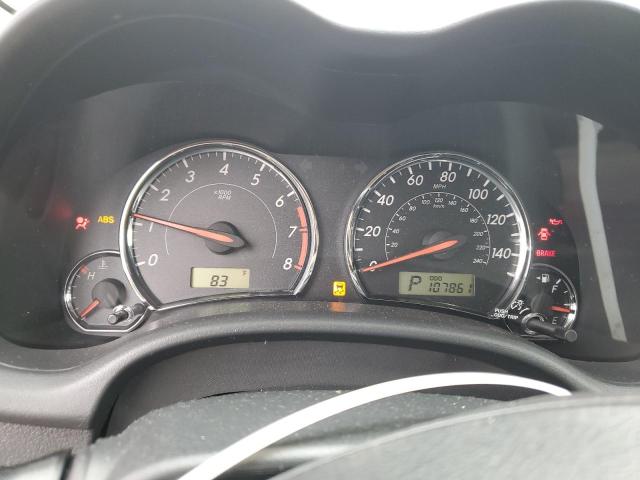 2T1BU4EE3BC659319 - 2011 TOYOTA COROLLA BASE فضي صورة 9