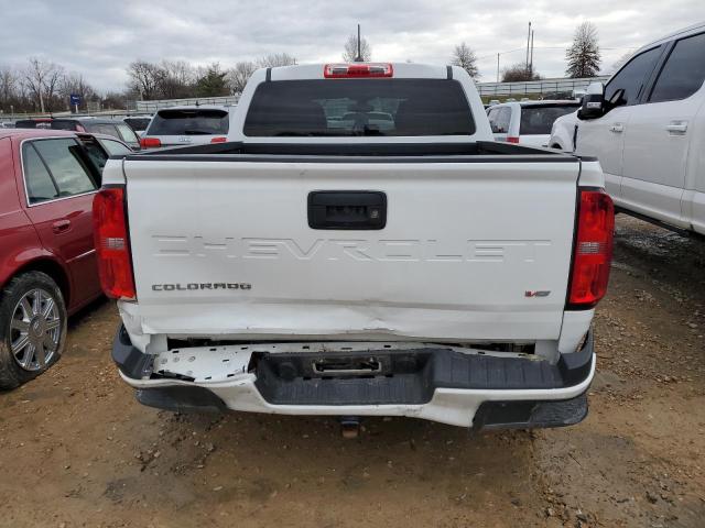 1GCGTBENXN1145621 - 2022 CHEVROLET COLORADO WHITE photo 6