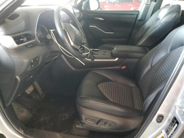 5TDKDRAH5PS022248 - 2023 TOYOTA HIGHLANDER L SILVER photo 7