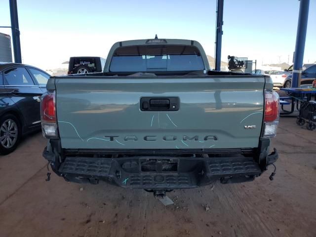 3TMDZ5BN4NM121485 - 2022 TOYOTA TACOMA DOUBLE CAB GRAY photo 6