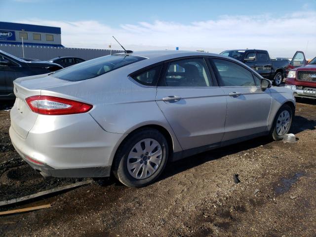 3FA6P0G79ER259219 - 2014 FORD FUSION S SILVER photo 3