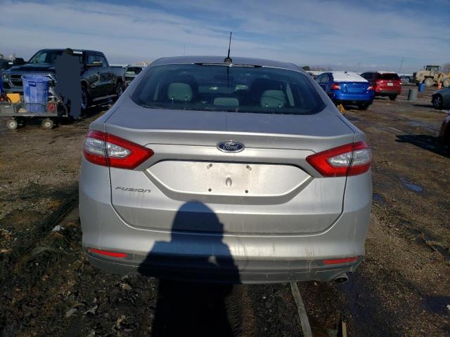 3FA6P0G79ER259219 - 2014 FORD FUSION S SILVER photo 6