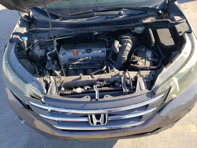 2HKRM3H75EH558967 - 2014 HONDA CR-V EXL GRAY photo 11