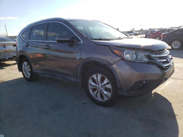 2HKRM3H75EH558967 - 2014 HONDA CR-V EXL GRAY photo 4