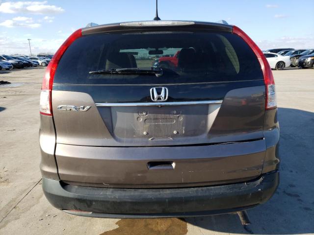 2HKRM3H75EH558967 - 2014 HONDA CR-V EXL GRAY photo 6