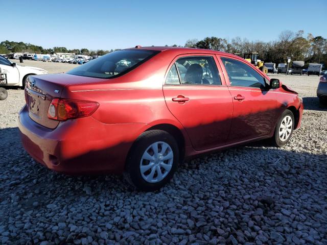 2T1BU40E49C149899 - 2009 TOYOTA COROLLA BASE RED photo 3