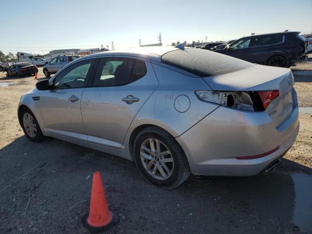 KNAGM4A78B5166484 - 2011 KIA OPTIMA LX SILVER photo 2