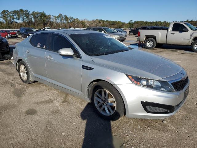 KNAGM4A78B5166484 - 2011 KIA OPTIMA LX SILVER photo 4