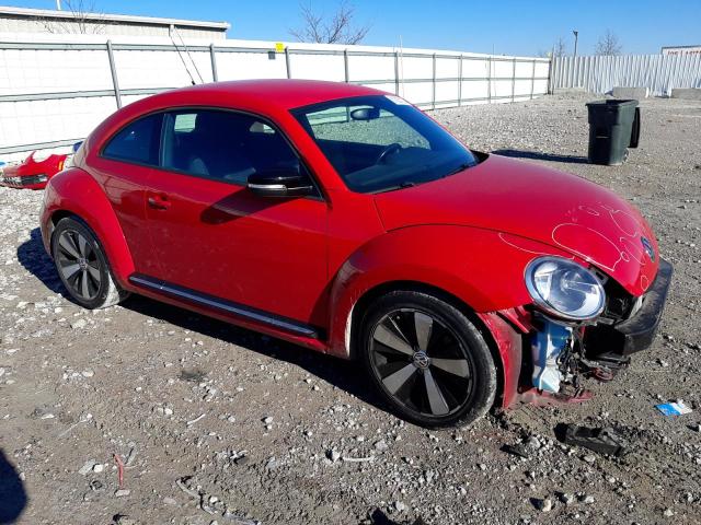 3VWVA7ATXDM621007 - 2013 VOLKSWAGEN BEETLE TURBO RED photo 4