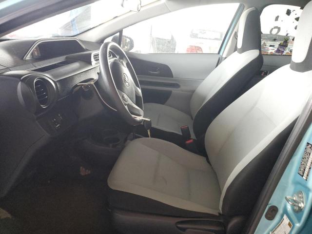 JTDKDTB36D1041447 - 2013 TOYOTA PRIUS C Turkusowy zdjęcie 7