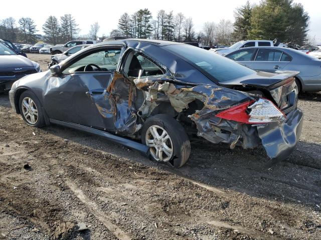 1HGCM72797A006048 - 2007 HONDA ACCORD EX GRAY photo 2