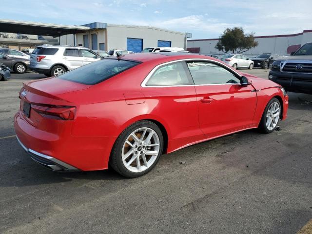 WAUSAAF58PA007567 - 2023 AUDI A5 PREMIUM 45 RED photo 3