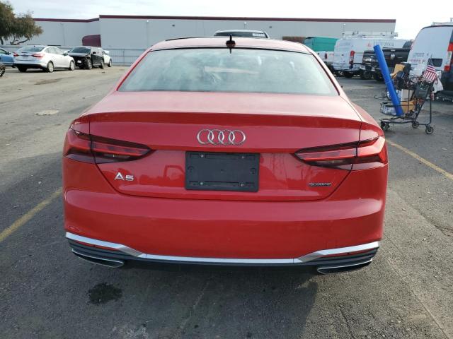 WAUSAAF58PA007567 - 2023 AUDI A5 PREMIUM 45 RED photo 6