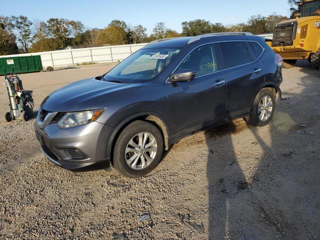 5N1AT2MV4EC772614 - 2014 NISSAN ROGUE S GRAY photo 1