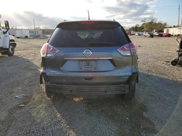 5N1AT2MV4EC772614 - 2014 NISSAN ROGUE S GRAY photo 6