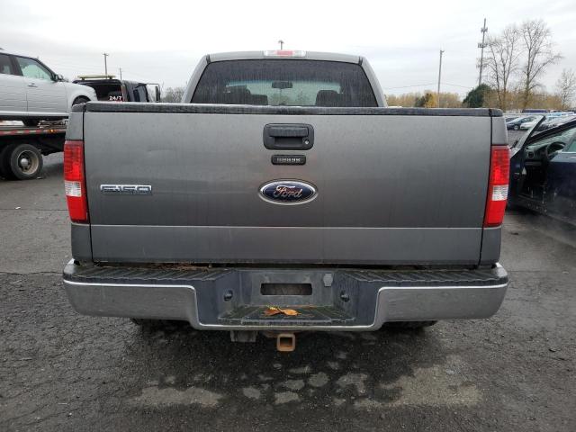 1FTPX14VX6NB29638 - 2006 FORD F-150 GRAY photo 6