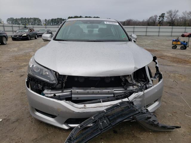 1HGCR2F80EA107399 - 2014 HONDA ACCORD EXL SILVER photo 5