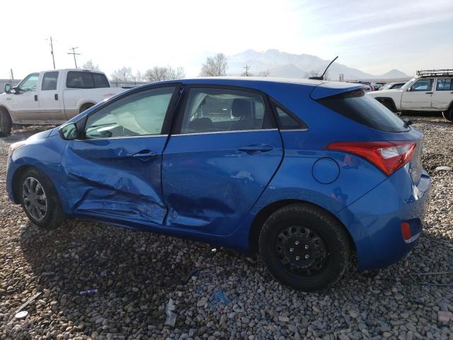 KMHD35LH3HU361715 - 2017 HYUNDAI ELANTRA GT BLUE photo 2