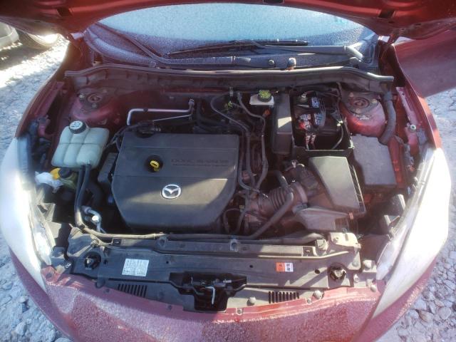 JM1BL1SG2A1288566 - 2010 MAZDA 3 I BURGUNDY photo 11