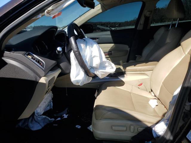 19UUB3F71GA004145 - 2016 ACURA TLX ADVANCE BROWN photo 7