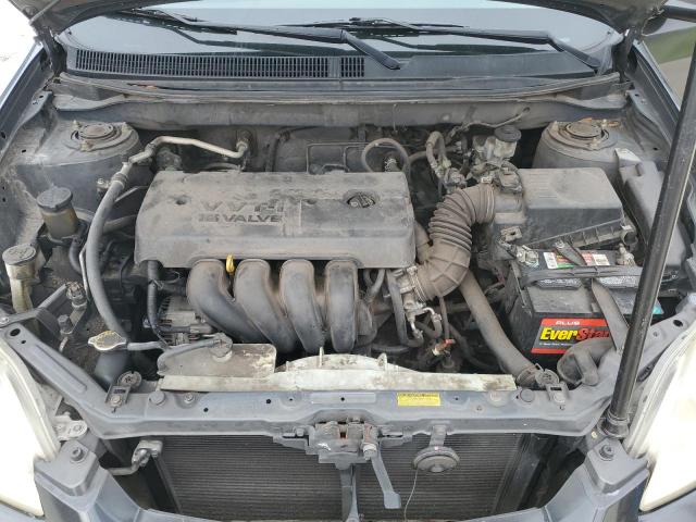 2T1KR32E15C419822 - 2005 TOYOTA COROLLA MA XR BLACK photo 12