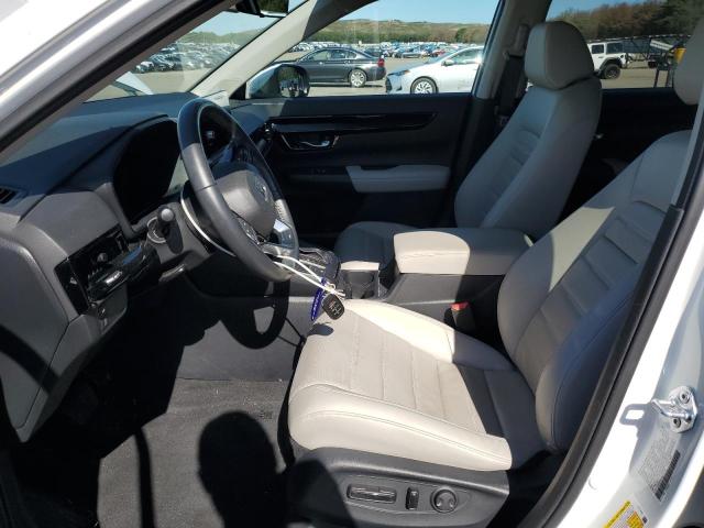 7FARS4H72SE001296 - 2025 HONDA CR-V EXL WHITE photo 7