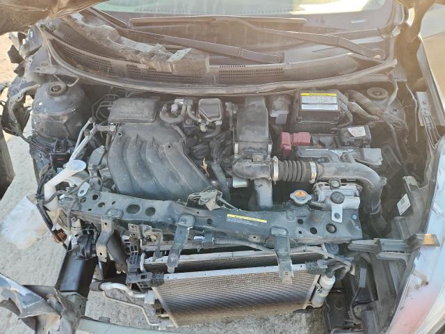 3N1CN7AP5KL811921 - 2019 NISSAN VERSA S ნაცრისფერი ფოტო 11