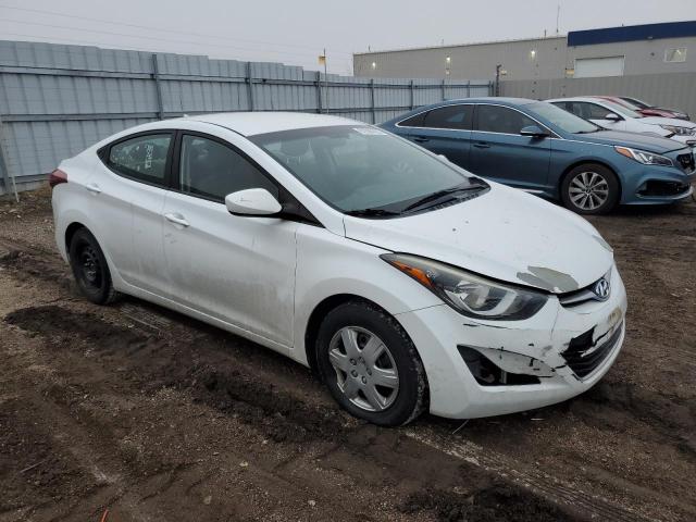 5NPDH4AE4GH718711 - 2016 HYUNDAI ELANTRA SE WHITE photo 4