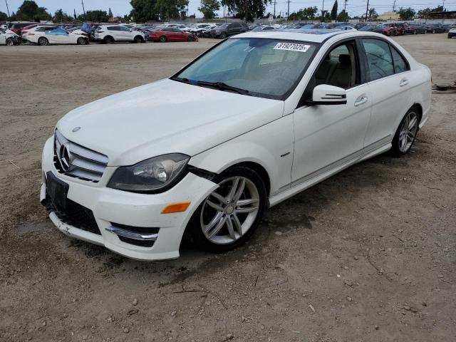 2012 MERCEDES-BENZ C 250, 
