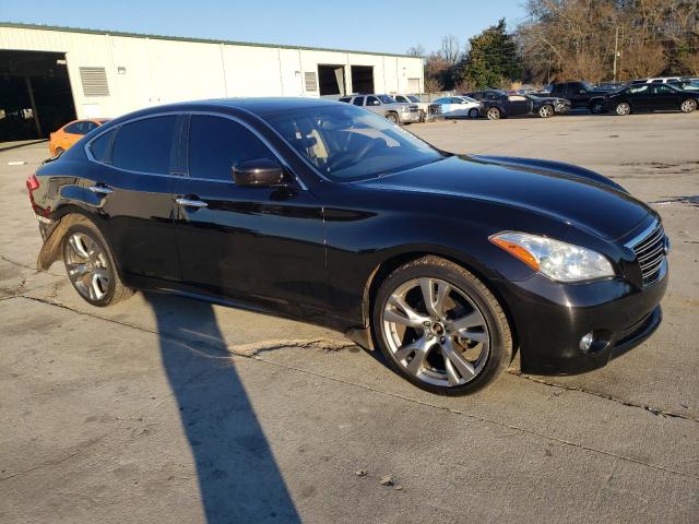 JN1AY1AR7BM570740 - 2011 INFINITI M56 X BLACK photo 4