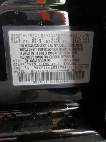 3N1AB7AP3KY366260 - 2019 NISSAN SENTRA S Qara foto 13