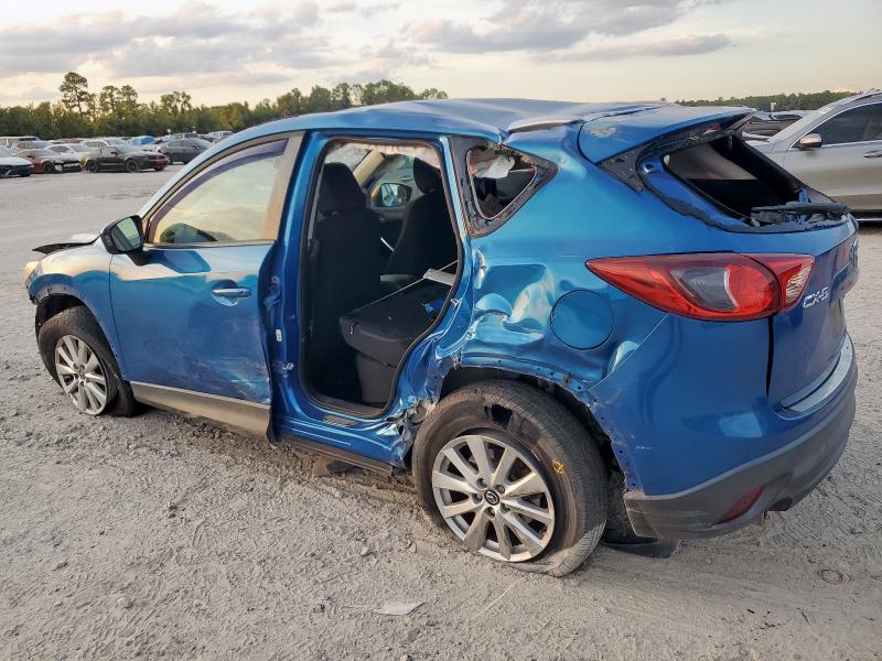JM3KE2CY5E0384766 - 2014 MAZDA CX-5 TOURING BLUE photo 2