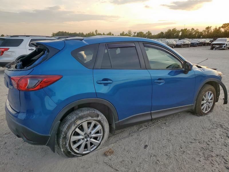 JM3KE2CY5E0384766 - 2014 MAZDA CX-5 TOURING BLUE photo 3
