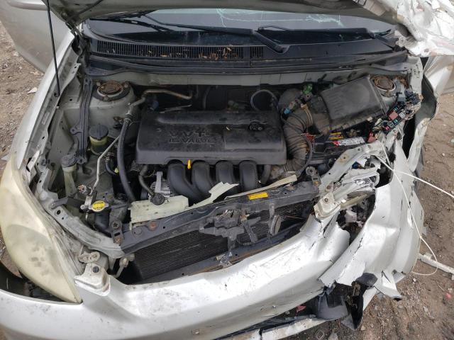 2T1KR32E13C095722 - 2003 TOYOTA COROLLA MA XR SILVER photo 11