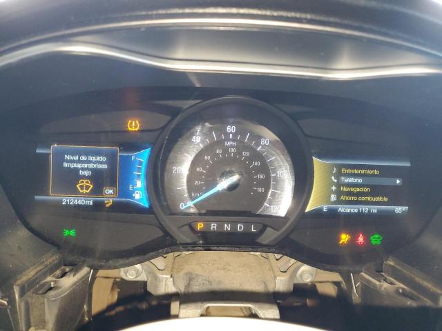 3FA6P0LU1KR200057 - 2019 FORD FUSION SE SILVER photo 9