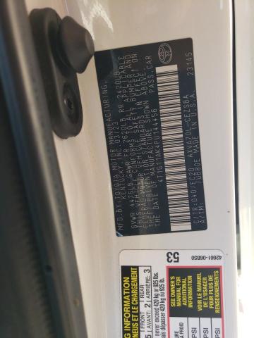 4T1G11AK4PU144456 - 2023 TOYOTA CAMRY SE NIGHT SHADE WHITE photo 12